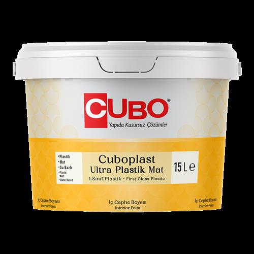 CUBOPLAST ULTRA PLASTİK MAT İÇ CEPHE BOYASI RENKLİ 15 LT